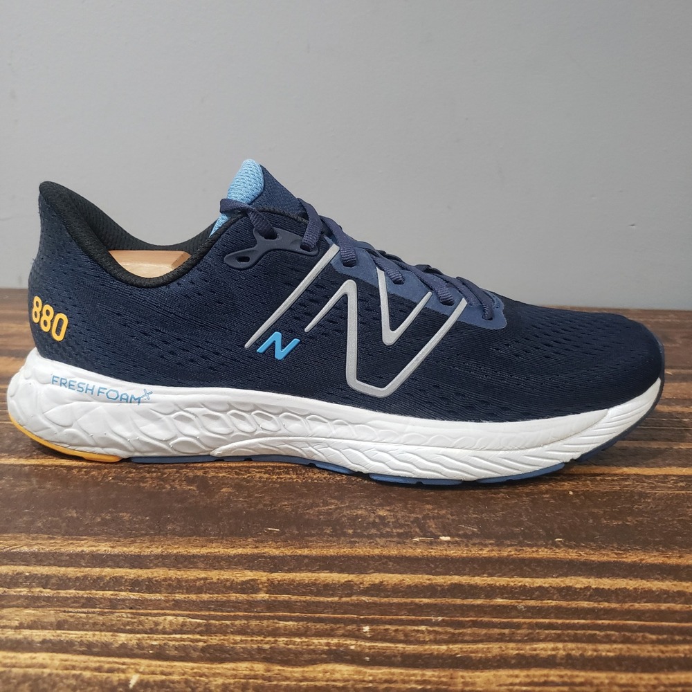 New Balance Running Shoes Mens 10.5 Fresh Foam X 880 v13 Navy Blue Good M880N13